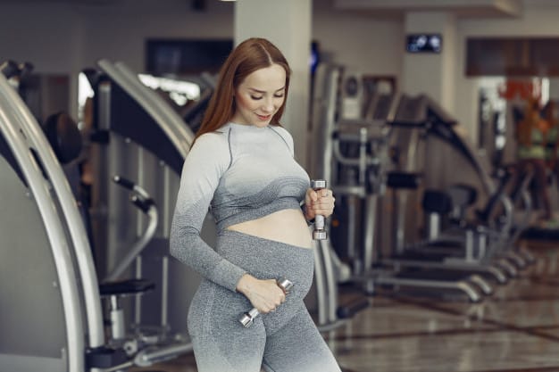 exercícios físicos durante a gravidez